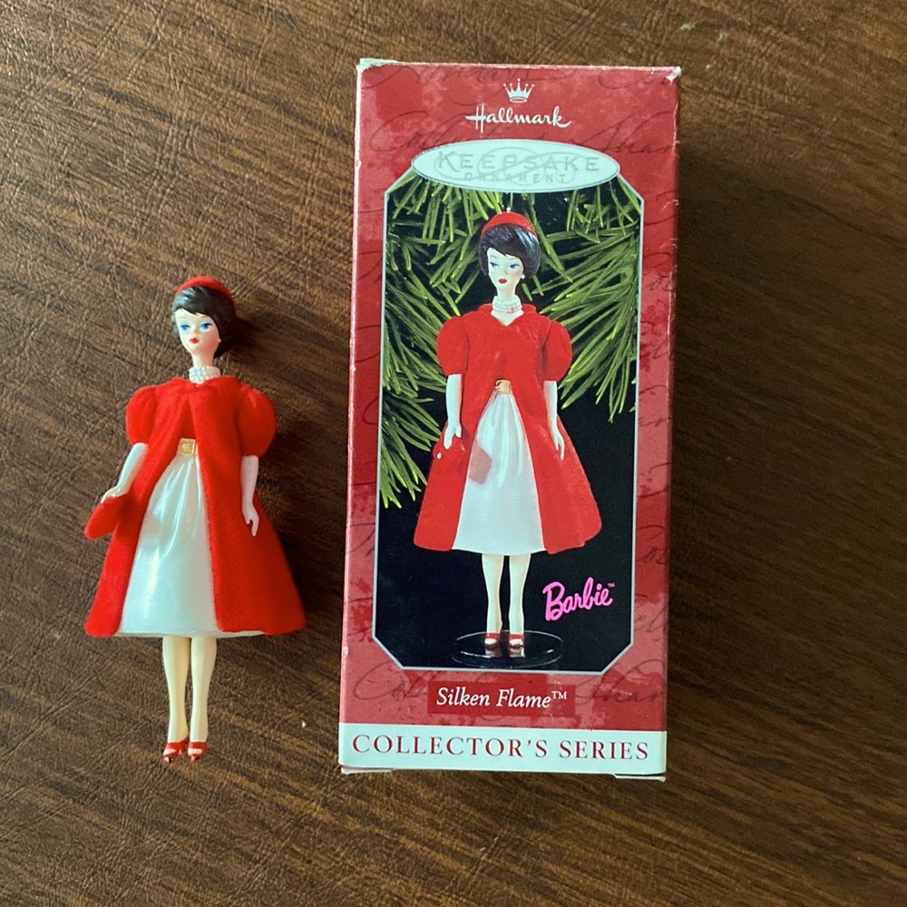 Hallmark Barbie Ornament Silken Flame